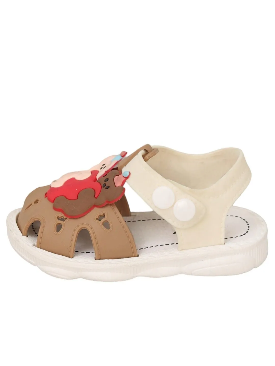 Adorable Teddy Bear Hug Sandals For Girls