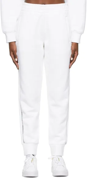 alexanderwang.t White Logo Tape Lounge Pants