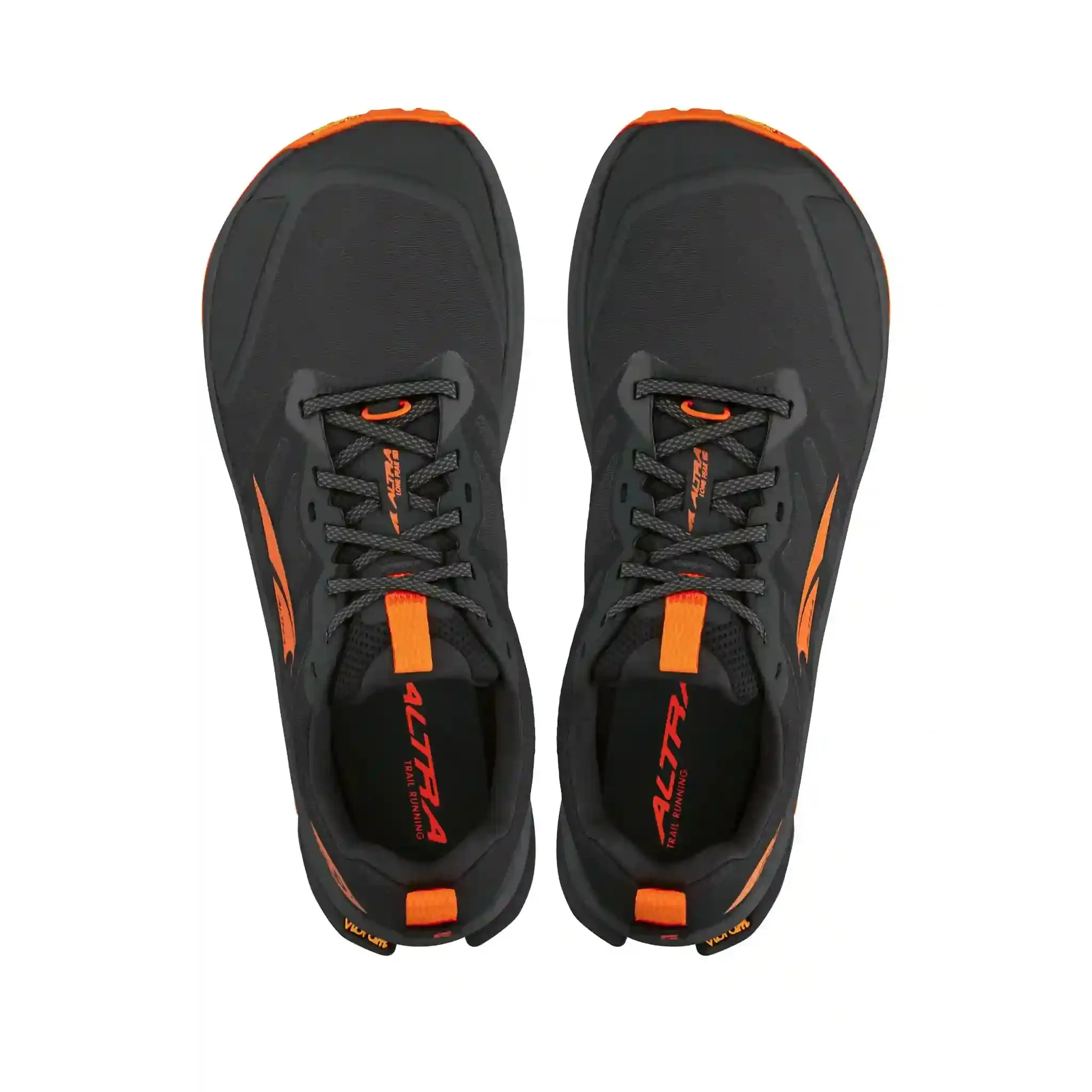 Altra Lone Peak 9  Mens Trail Running Shoe - Black/Orange