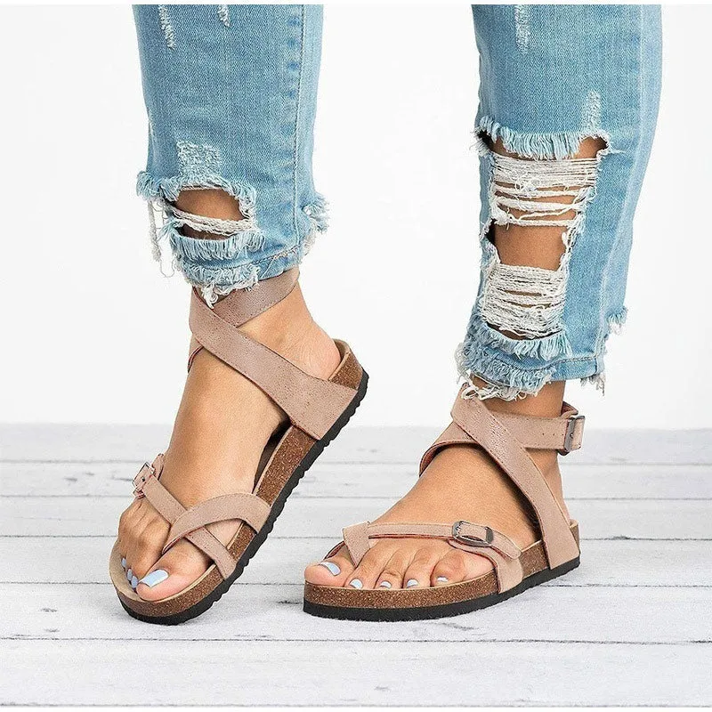 Aria - Adjustable Strap Sandals
