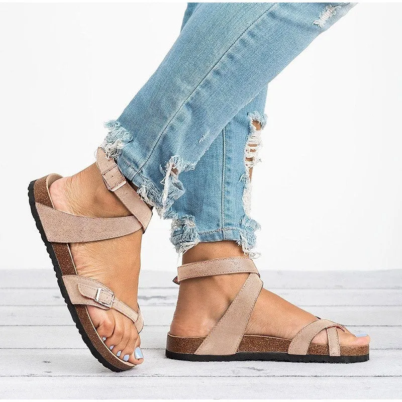 Aria - Adjustable Strap Sandals