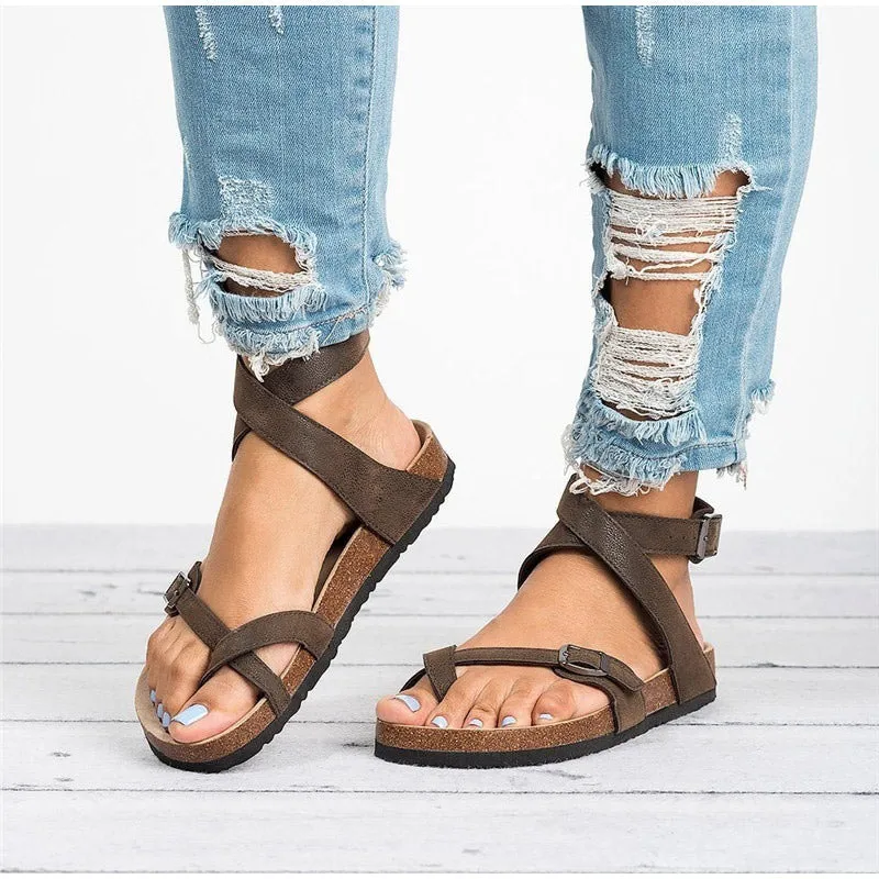 Aria - Adjustable Strap Sandals