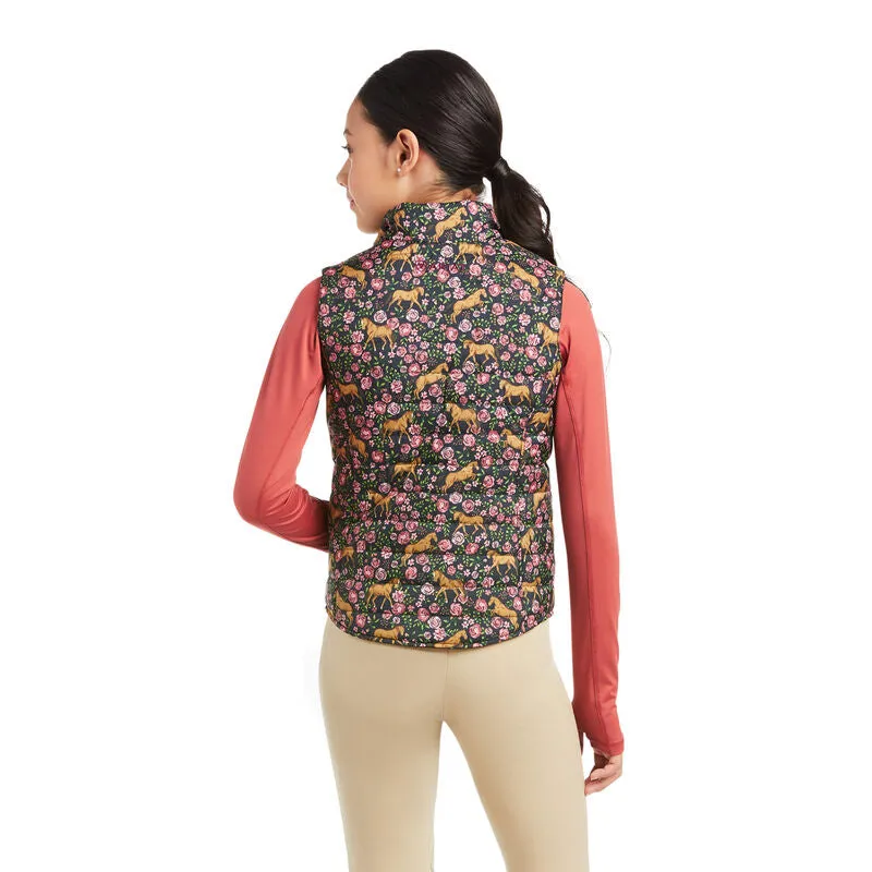 ARIAT EMMA INS REVERSIBLE VEST YOUTH