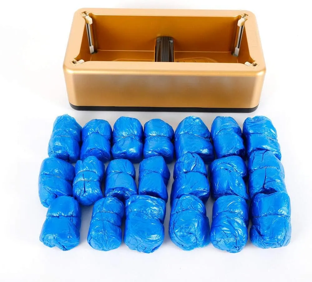 Automatic Shoe Cover Dispenser   200pc Disposable Plastic Shoe Cover