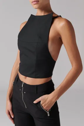 Black Trifid Vest