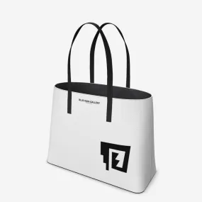 Blue Rain Signature Leather Tote