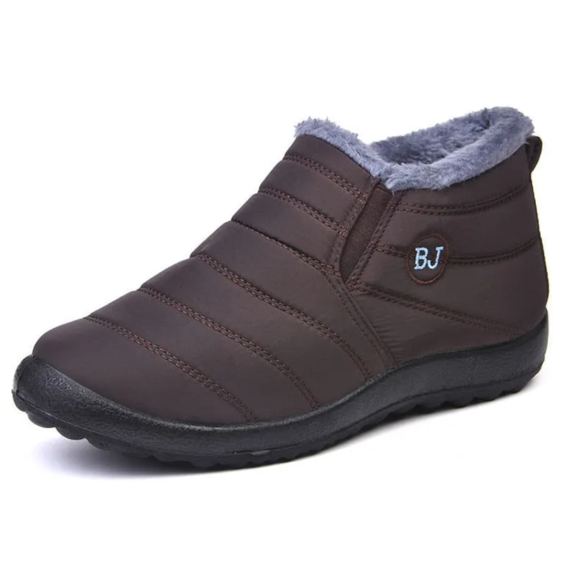 Boots Men Snow Outdoor Mens Shoes Men's Winter Boots Hiking Ankle Boots Waterproof Men Shoes Work Shoes Footwear