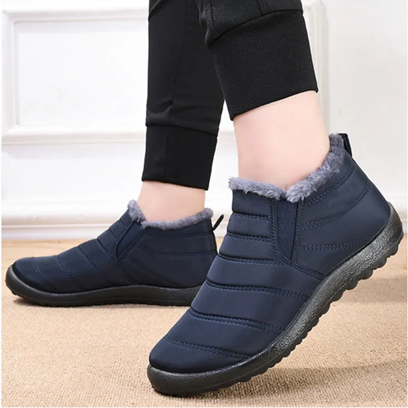 Boots Men Snow Outdoor Mens Shoes Men's Winter Boots Hiking Ankle Boots Waterproof Men Shoes Work Shoes Footwear