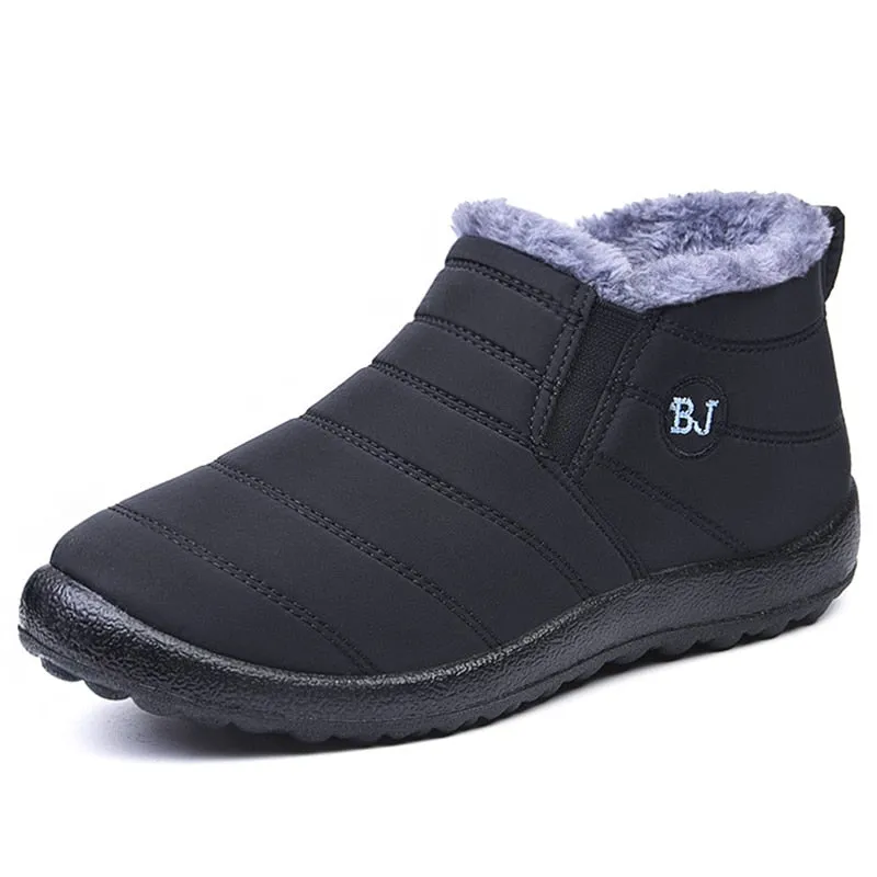 Boots Men Snow Outdoor Mens Shoes Men's Winter Boots Hiking Ankle Boots Waterproof Men Shoes Work Shoes Footwear