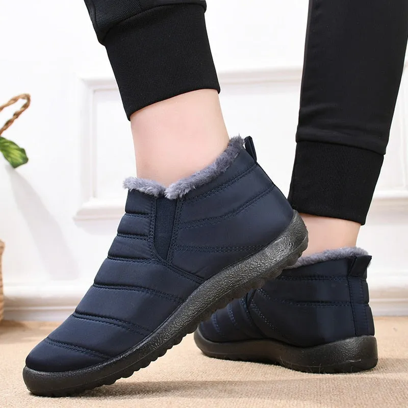 Boots Men Snow Outdoor Mens Shoes Men's Winter Boots Hiking Ankle Boots Waterproof Men Shoes Work Shoes Footwear