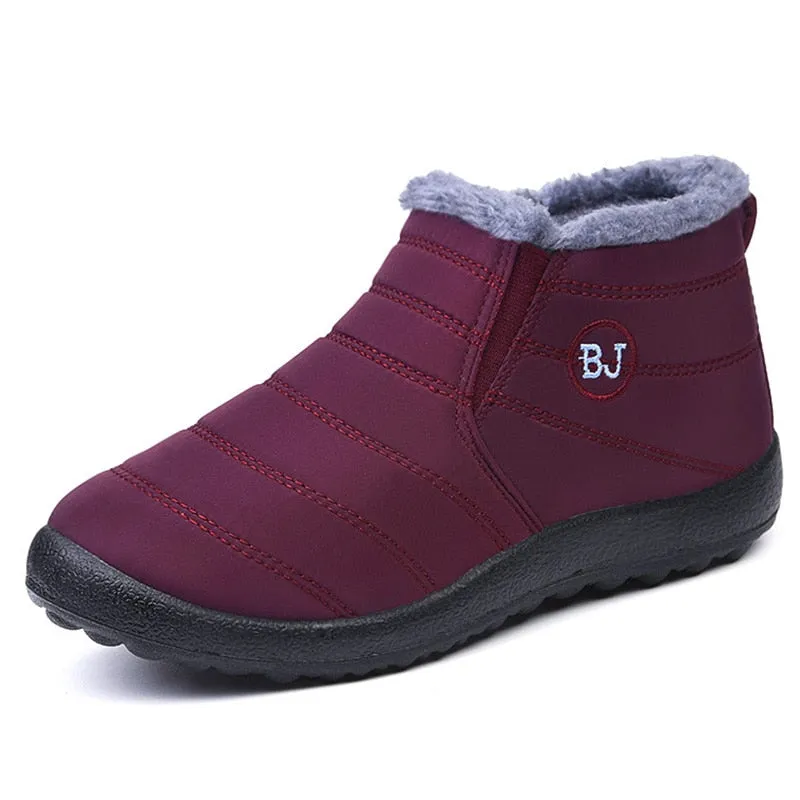 Boots Men Snow Outdoor Mens Shoes Men's Winter Boots Hiking Ankle Boots Waterproof Men Shoes Work Shoes Footwear