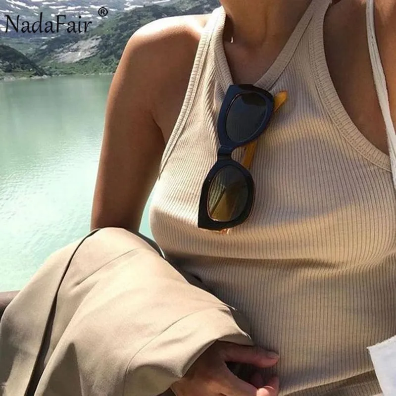 Casual Sport Tank Tops Women Stretchy Summer Ribber Solid Vest Y2k Shirts Female Off Shoulder Sexy Crop Tops