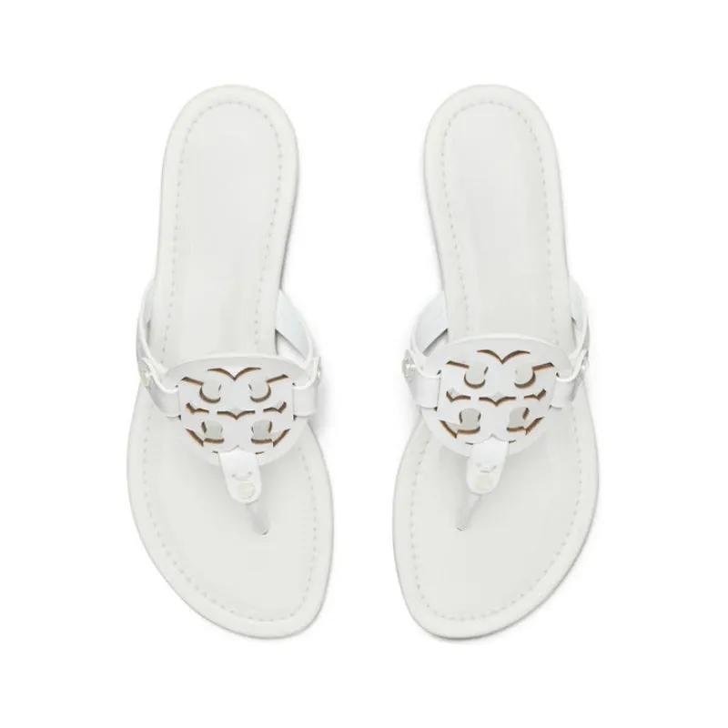 Classic Leather Cutout Sandals