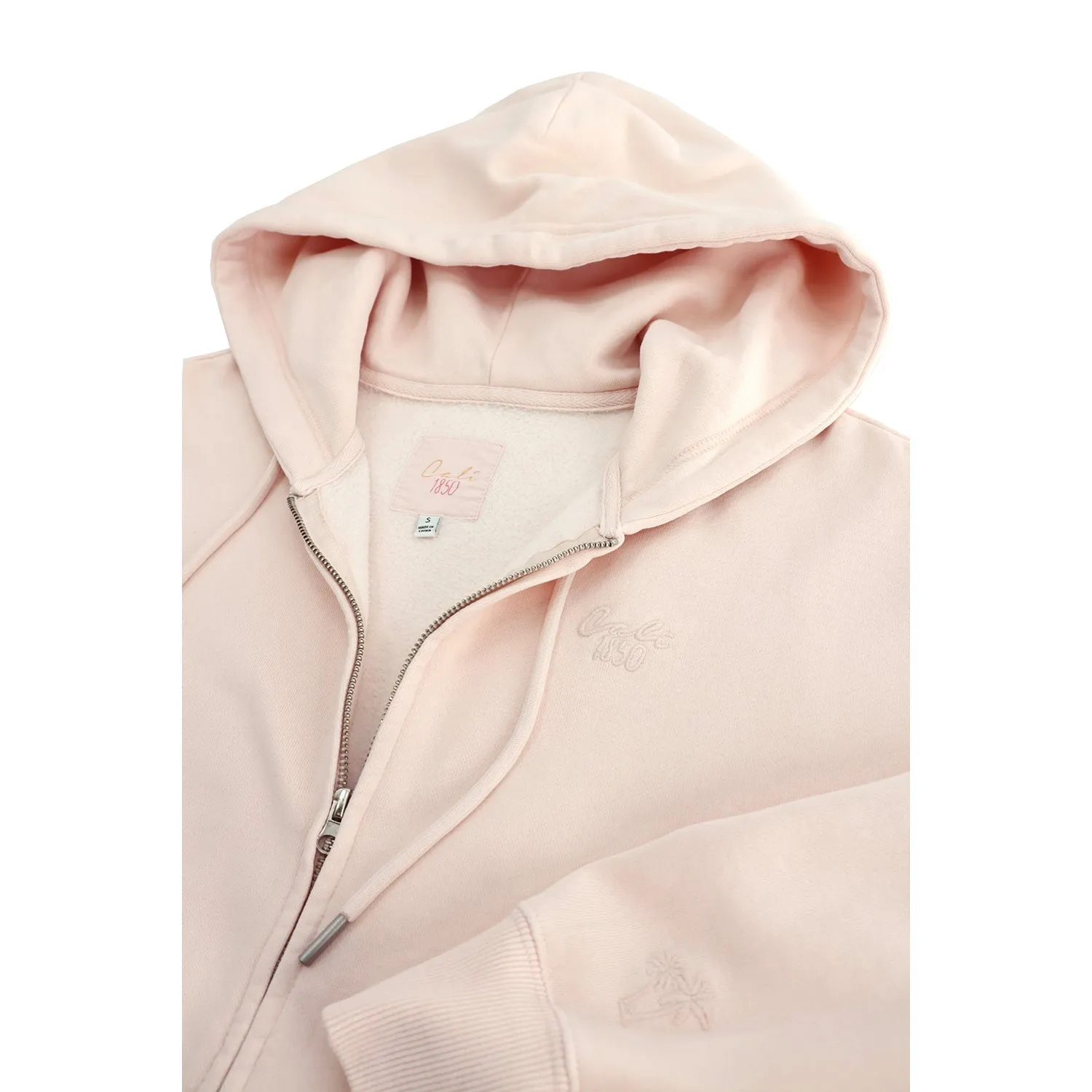 Cloud Fleece Zip Up Hoodie - Oracle Pink