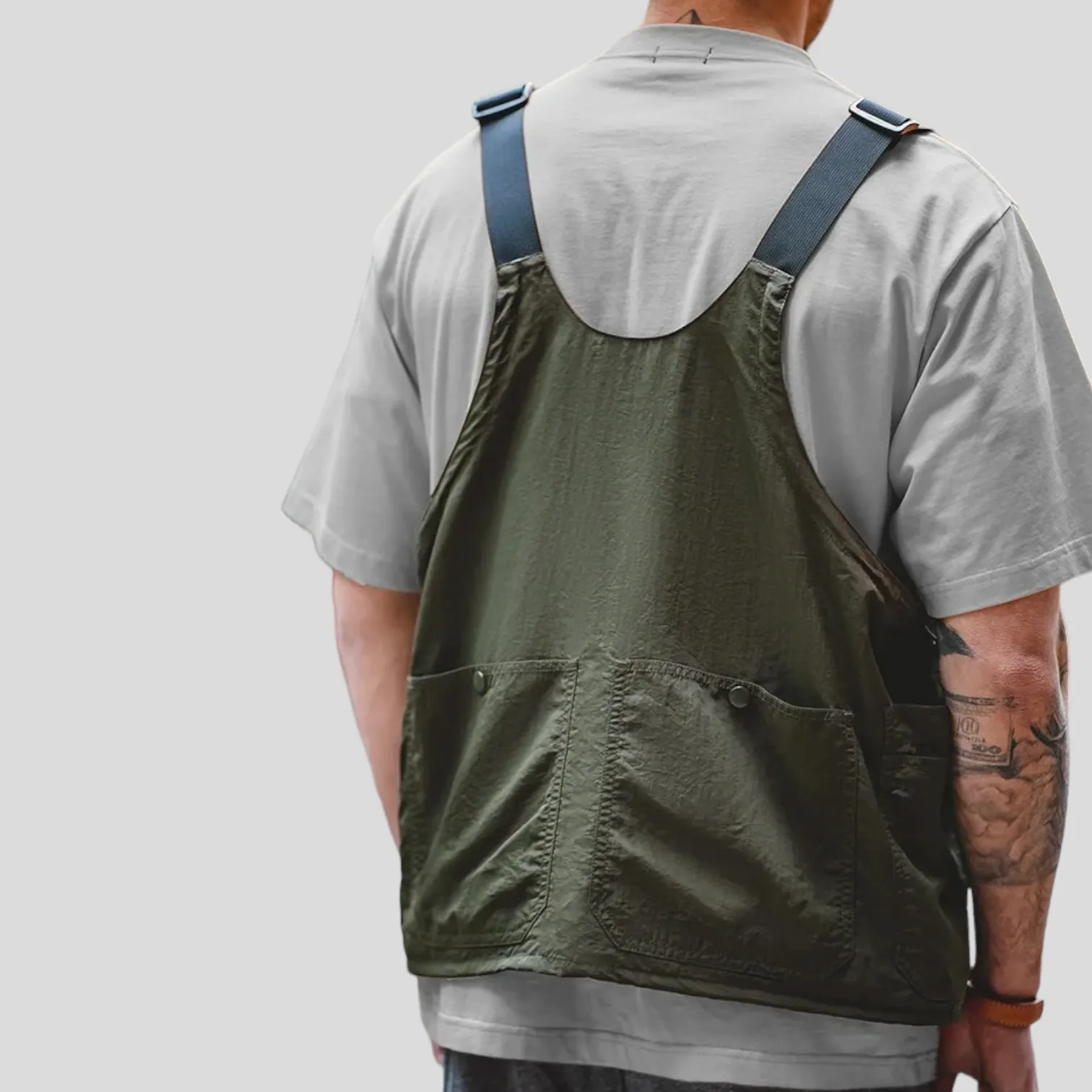 Convertible tote bag tactical vest