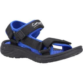Cotswold Bodiam Kids’ Summer Walking Sandal - Lightweight Recycled Uppers, Triple Touch Fastening, Adjustable Fit, Rugged 360 Traction Sole for Grip
