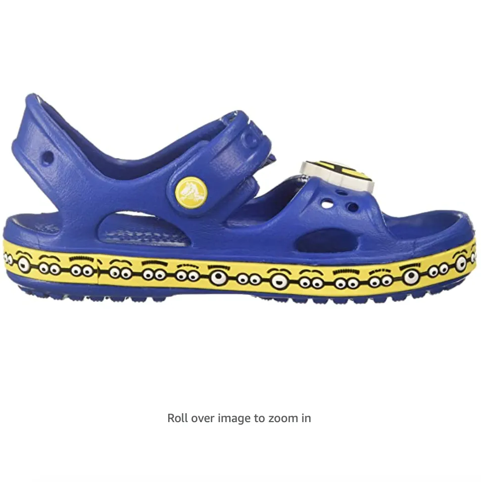 Crocs Kids Crocband Minion Sandal - Blue