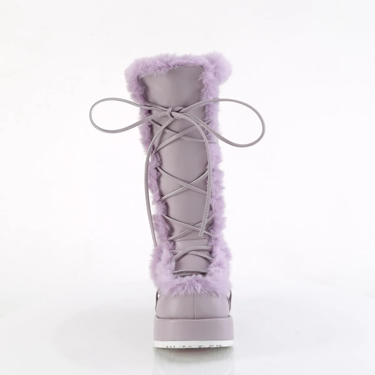 CUBBY-311 DemoniaCult Lavender Sexy Women's Mid-Calf & Knee High Boots (Alternative Footwear)