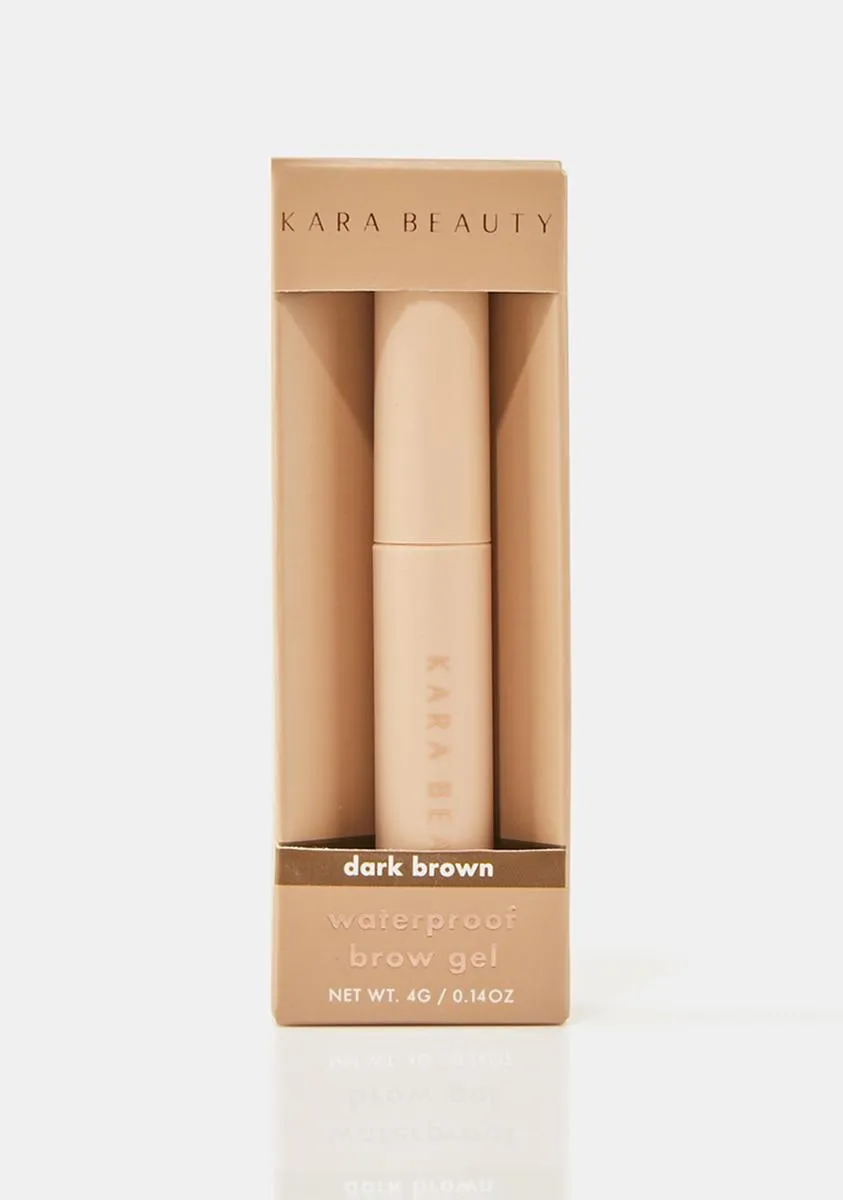 Dark Brown Waterproof Brow Gel