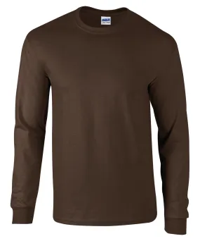 Dark Chocolate - Ultra Cotton™ adult long sleeve t-shirt