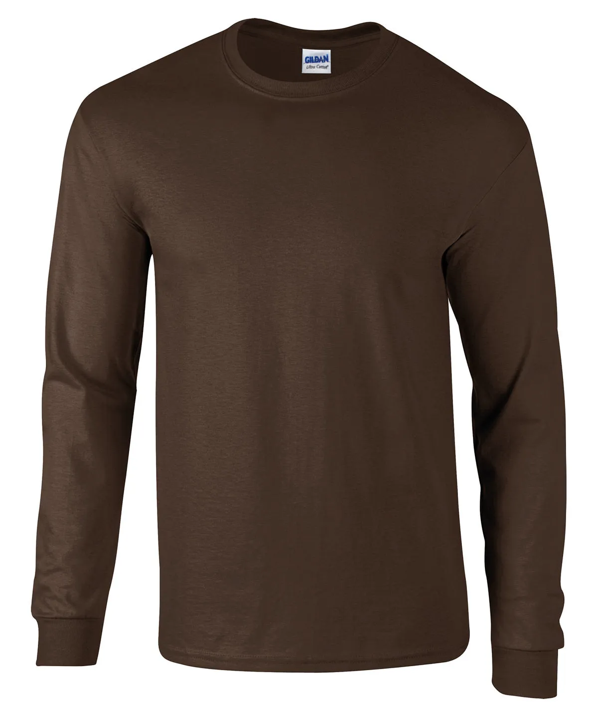 Dark Chocolate - Ultra Cotton™ adult long sleeve t-shirt