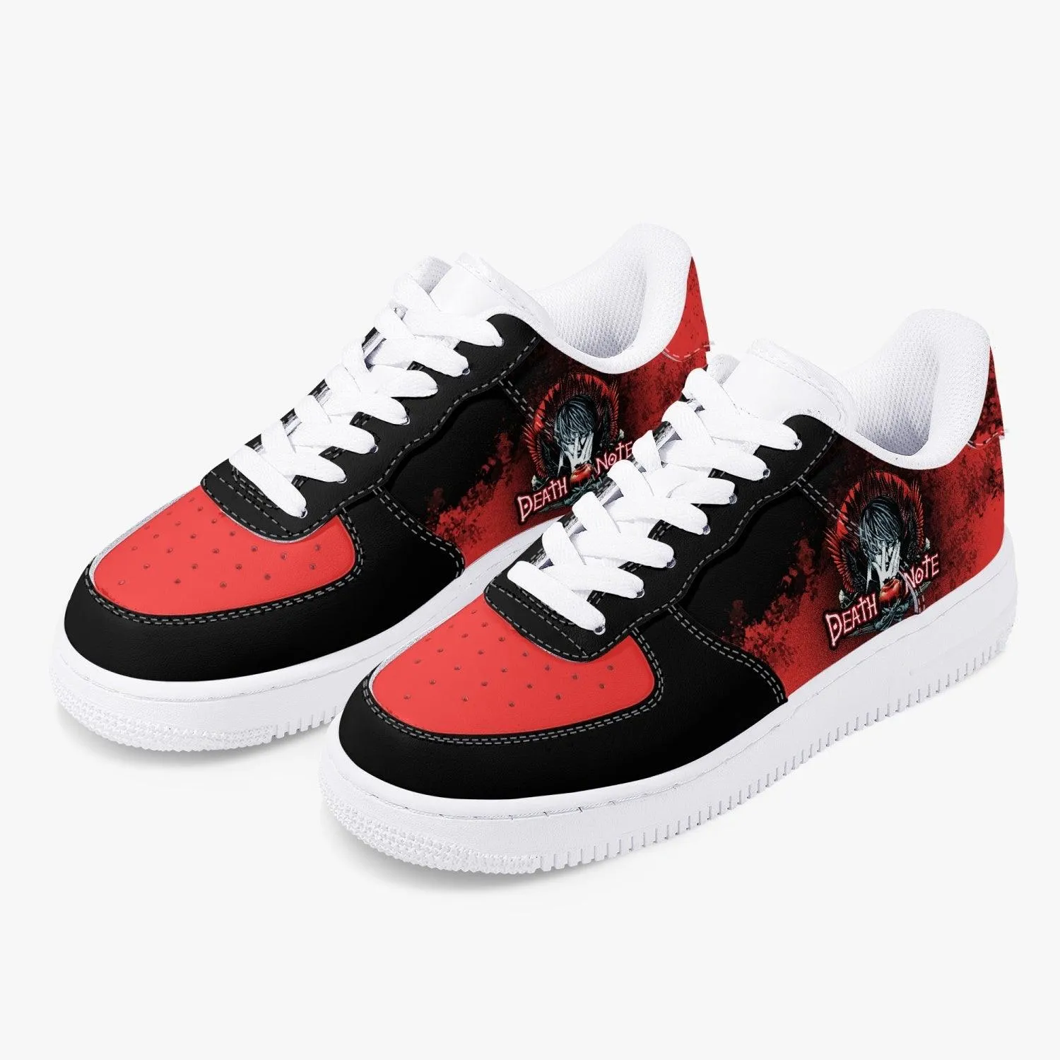 Death Note Red Black AF1 Anime Shoes