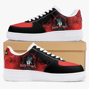 Death Note Red Black AF1 Anime Shoes