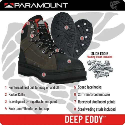 Deep Eddy Cleated Sole Wading Boots