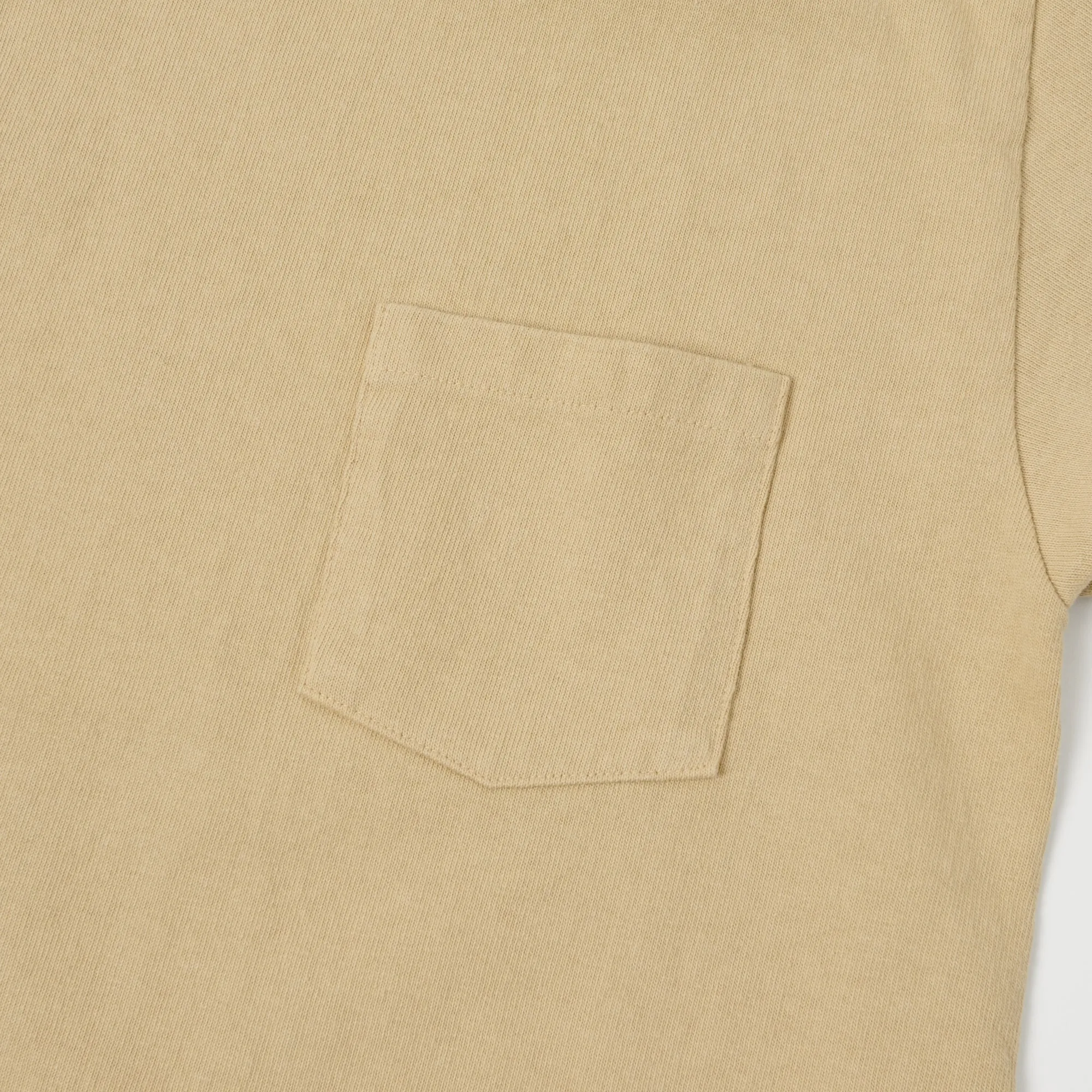 Dubbleworks Heavy Fabric Pocket Tee - Egg