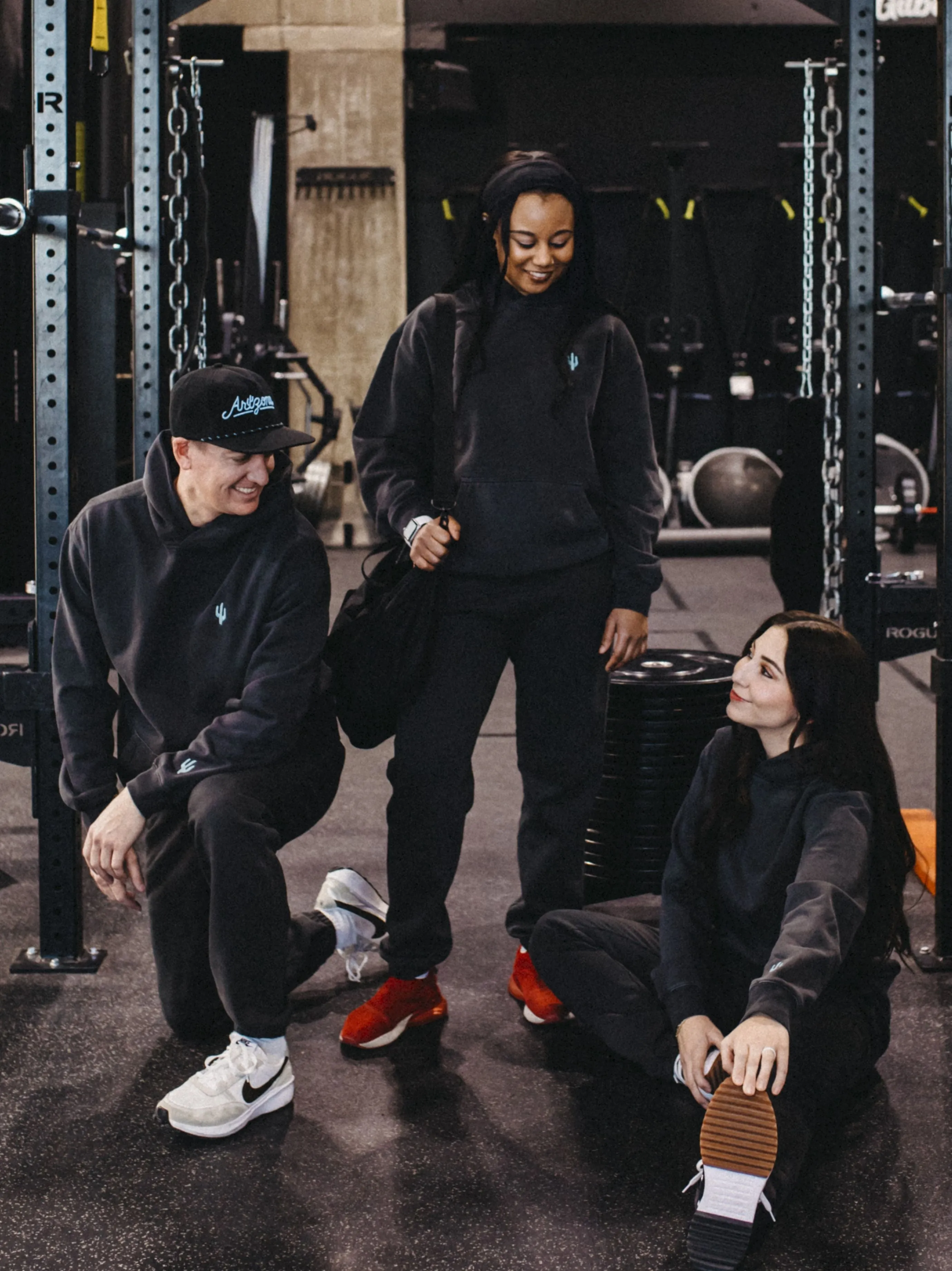 Essential Collection Unisex Hoodie - Faded Black