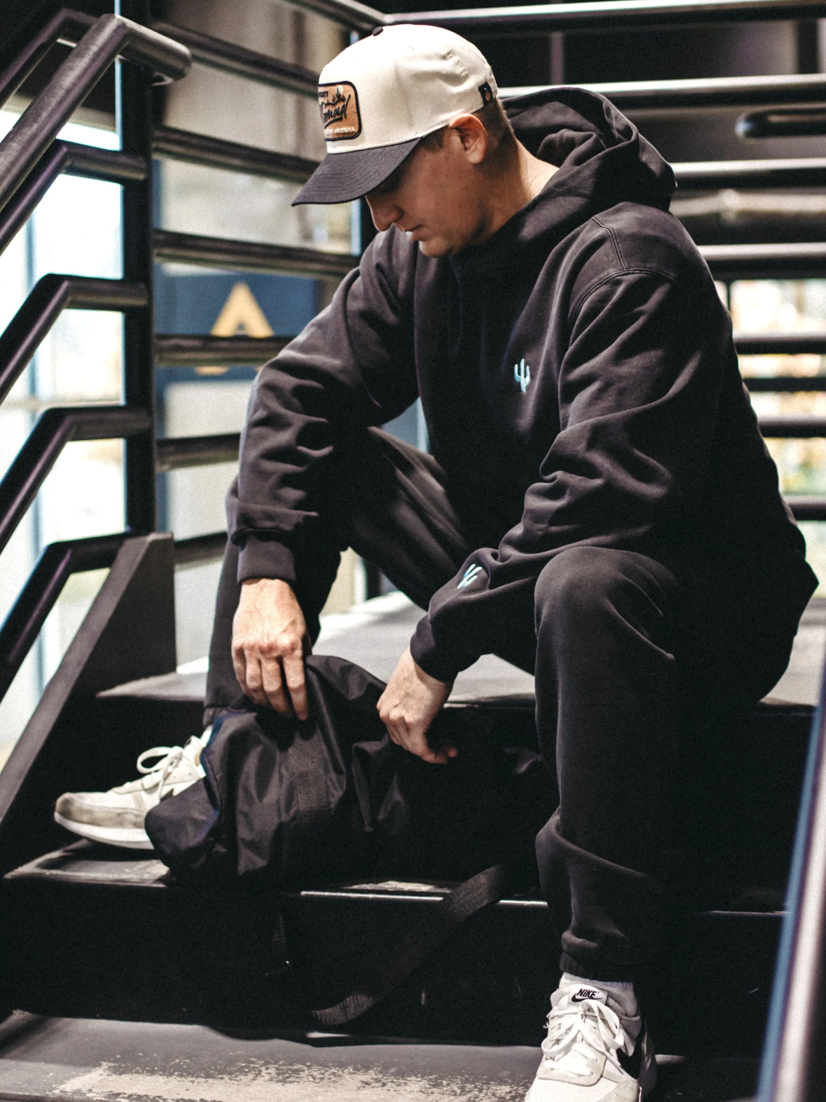 Essential Collection Unisex Hoodie - Faded Black