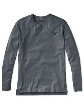 Fadano - Crew L/S -Slate