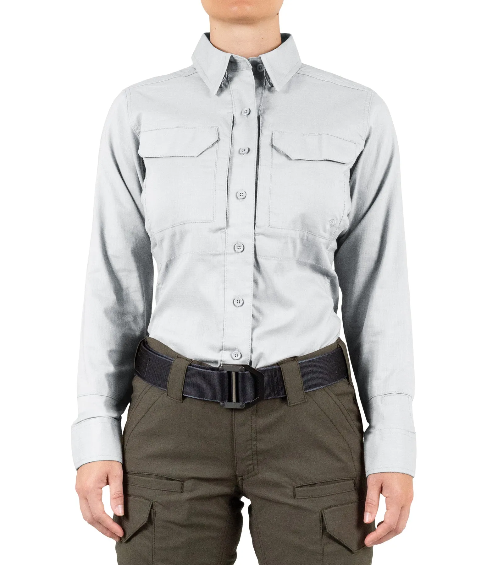 First Tactical V2 Women's Tactical Collared Long Sleeve