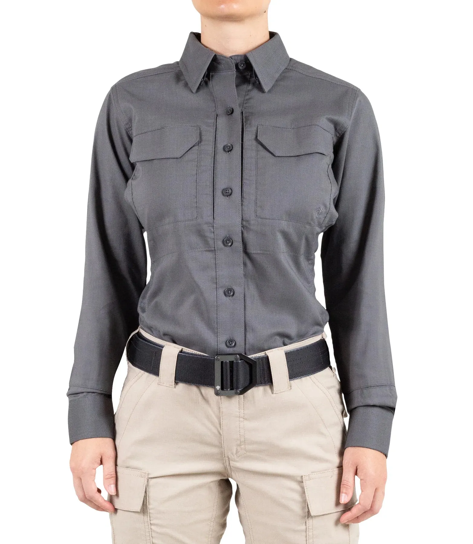 First Tactical V2 Women's Tactical Collared Long Sleeve