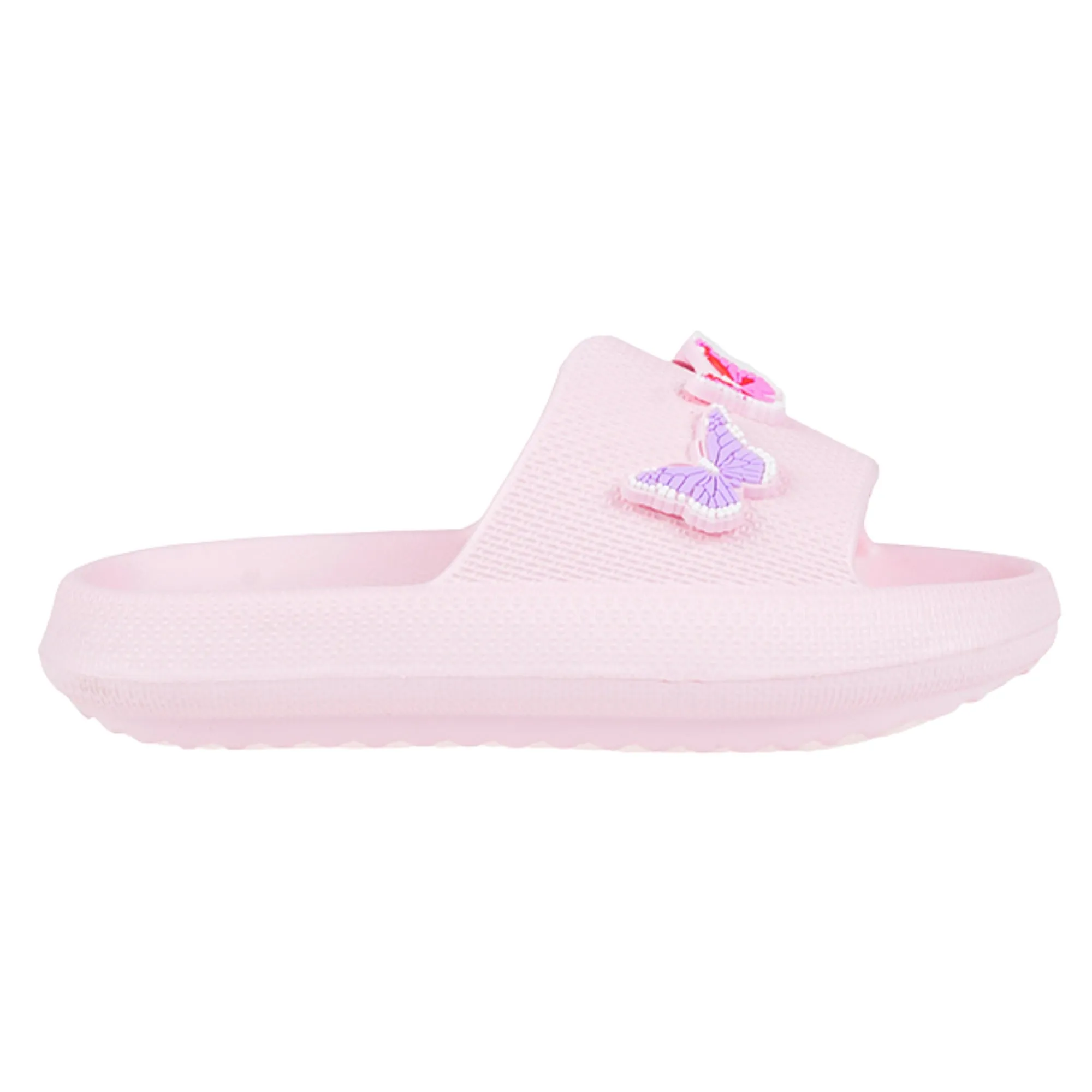 Foamwalk Girls' Sandals – Kids Platform Slippers, Comfy Slipper Slide Sandals for Girls (Little Kid/Big Kid)