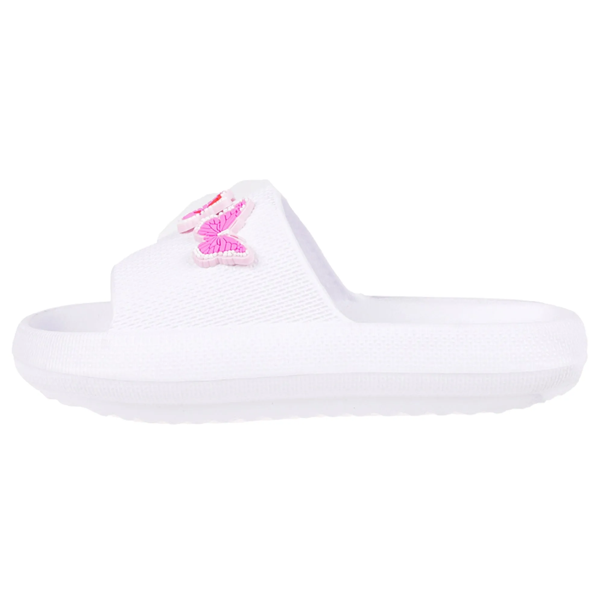 Foamwalk Girls' Sandals – Kids Platform Slippers, Comfy Slipper Slide Sandals for Girls (Little Kid/Big Kid)