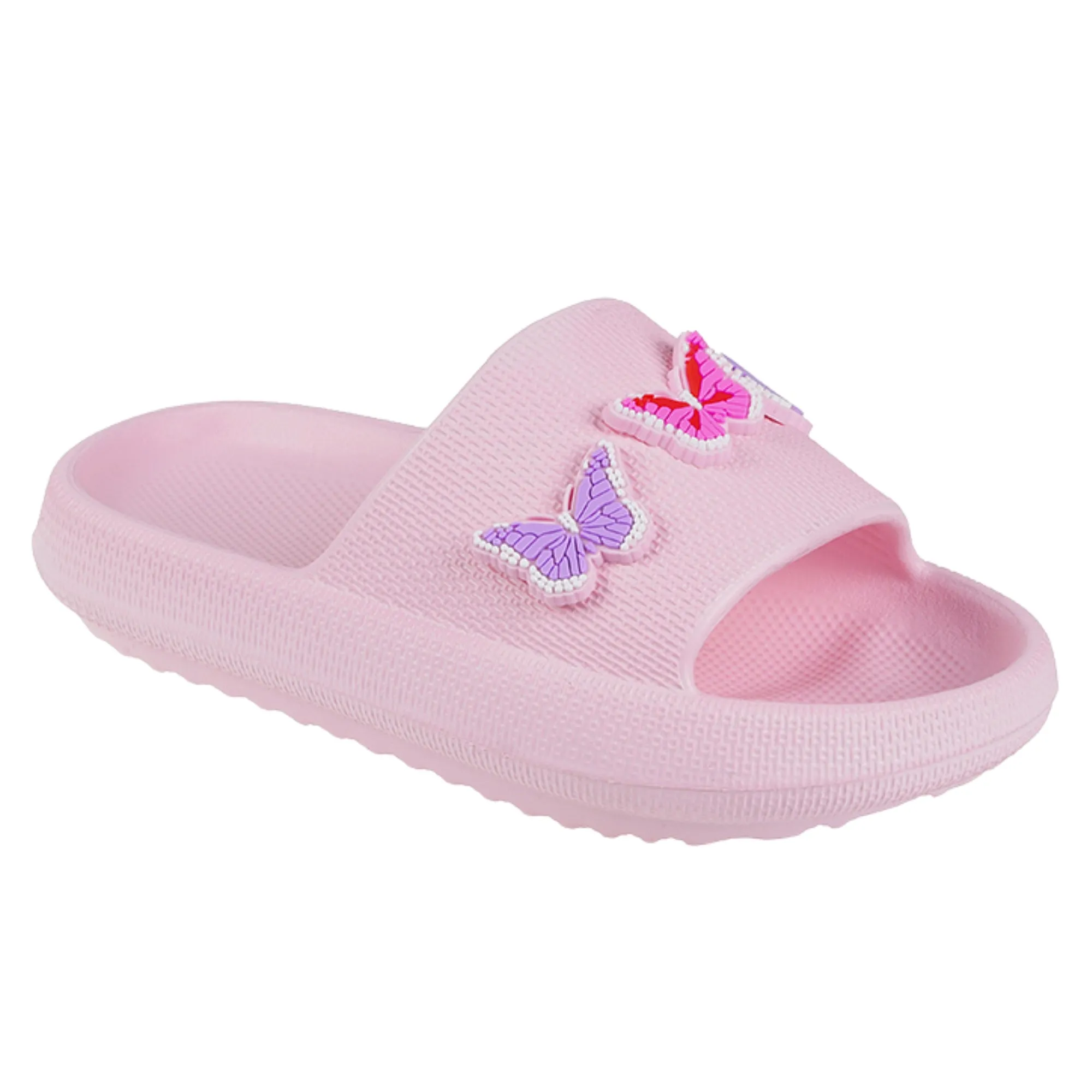 Foamwalk Girls' Sandals – Kids Platform Slippers, Comfy Slipper Slide Sandals for Girls (Little Kid/Big Kid)