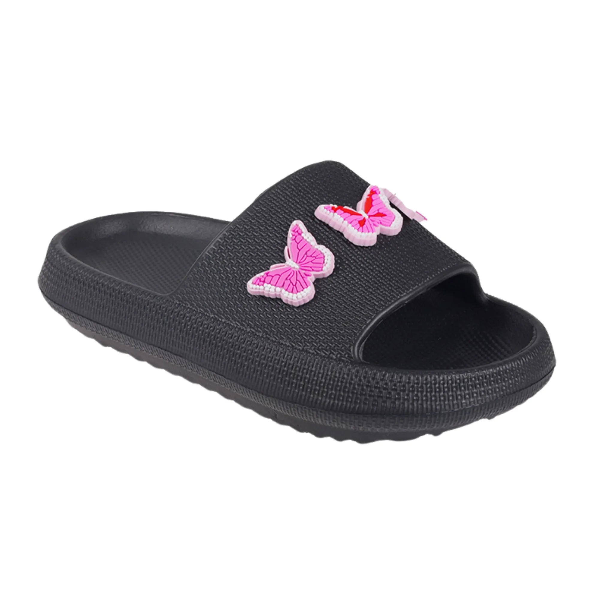 Foamwalk Girls' Sandals – Kids Platform Slippers, Comfy Slipper Slide Sandals for Girls (Little Kid/Big Kid)