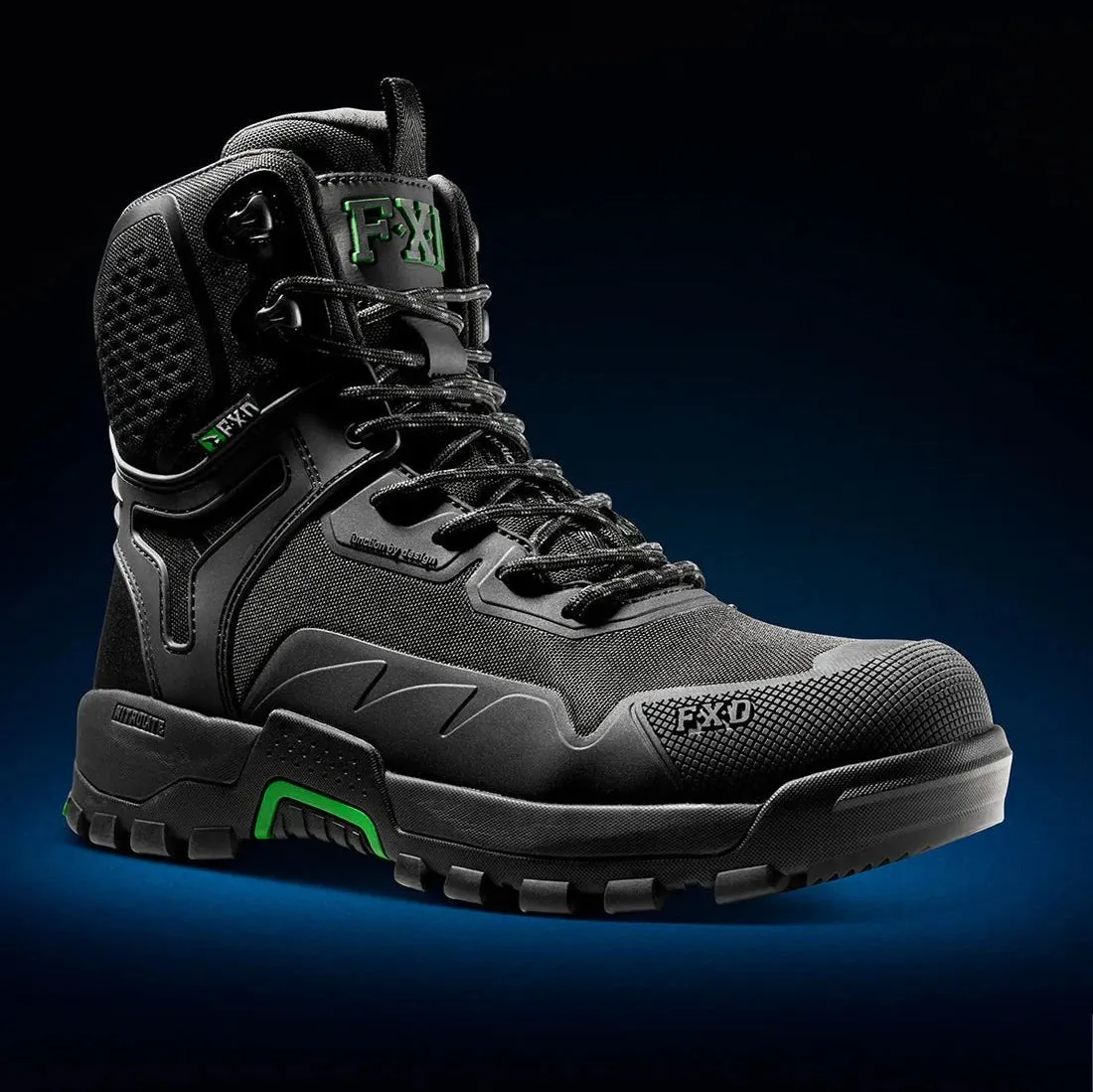 FXD WB-5 DURA900™ NITROLITE™ WORK BOOT - BLACK