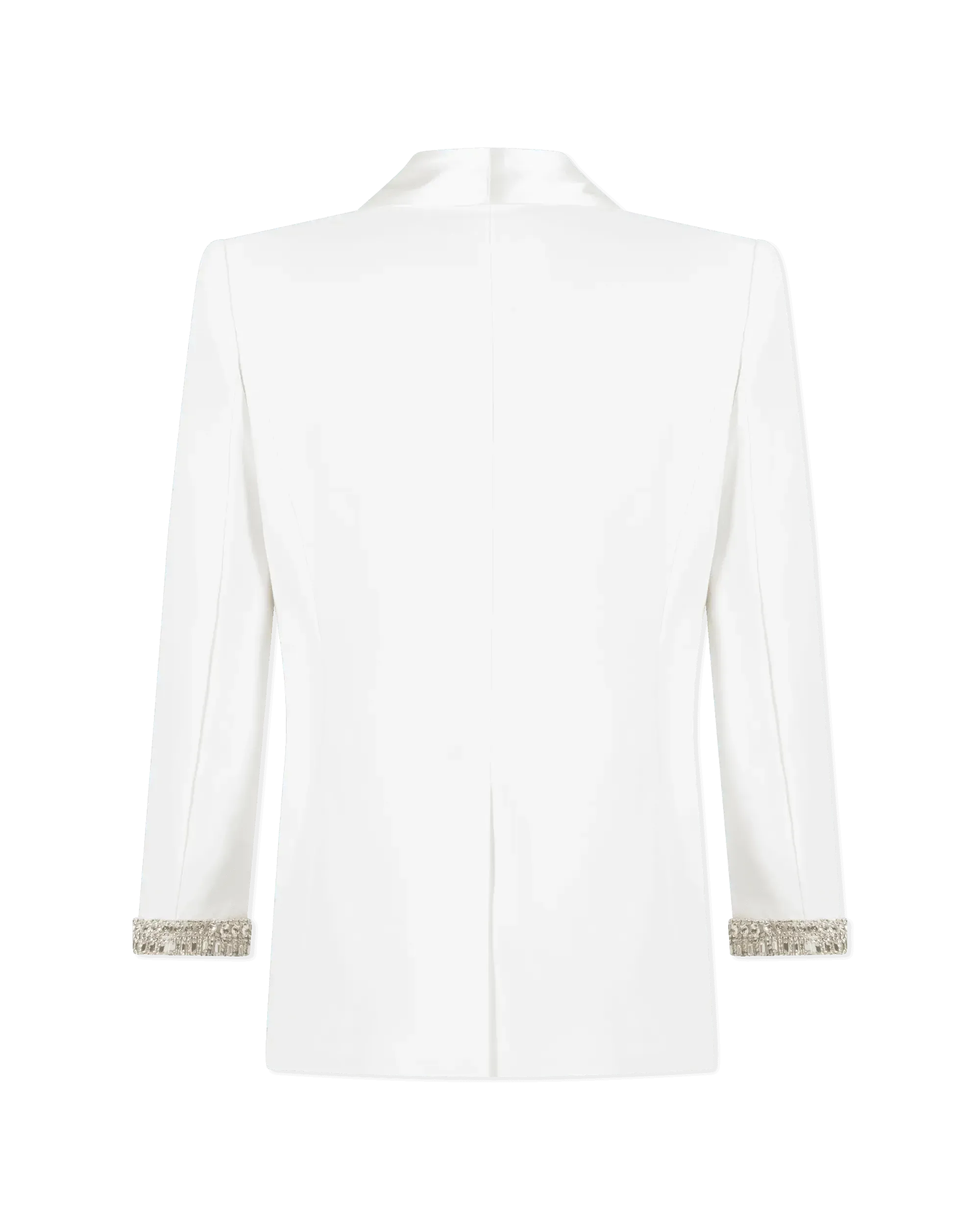 Generation Love Argo Crystal Satin Combo Crepe Blazer