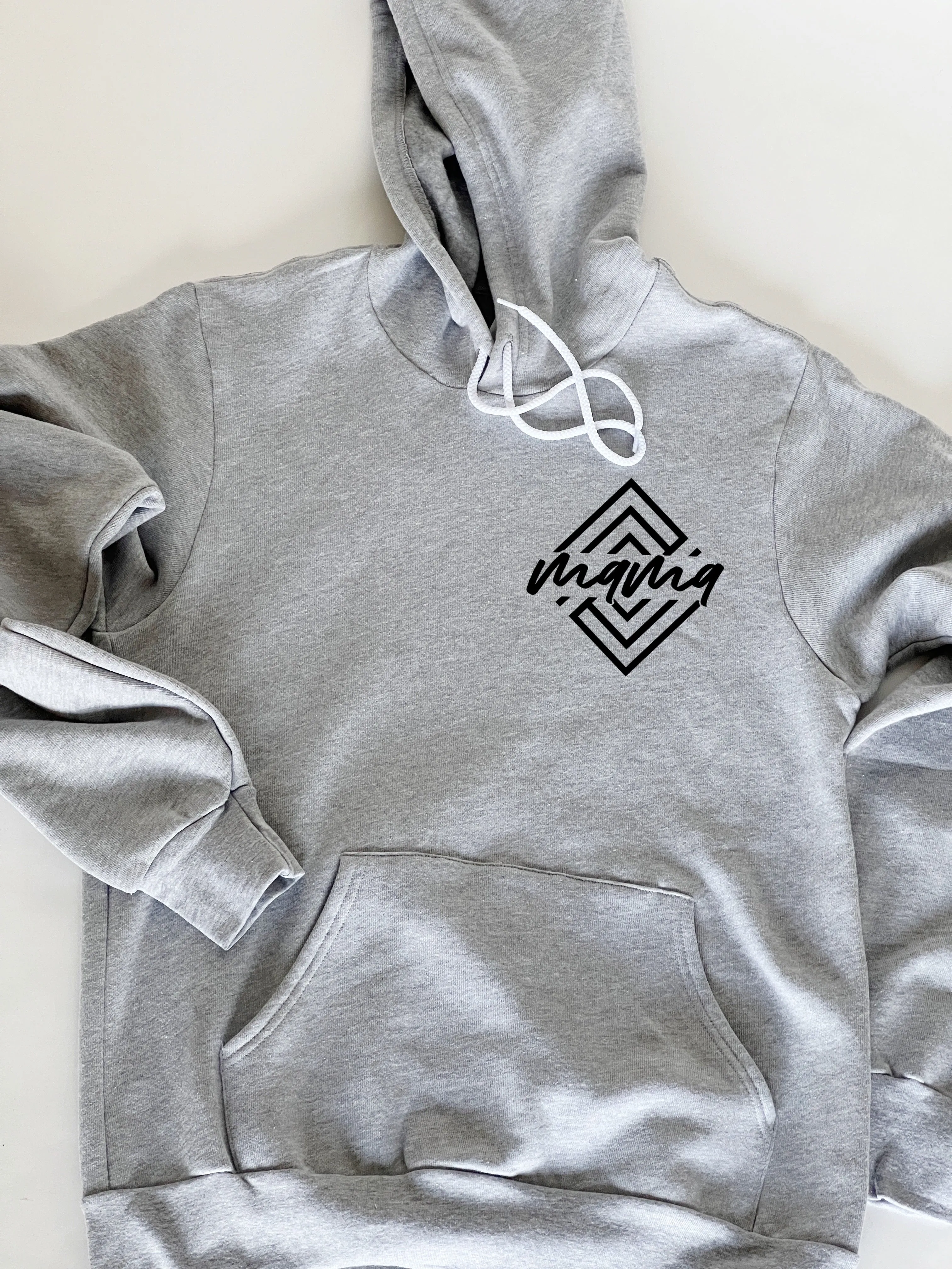 Geo Mama- Premium Fleece Hoodie (Multiple Colors )