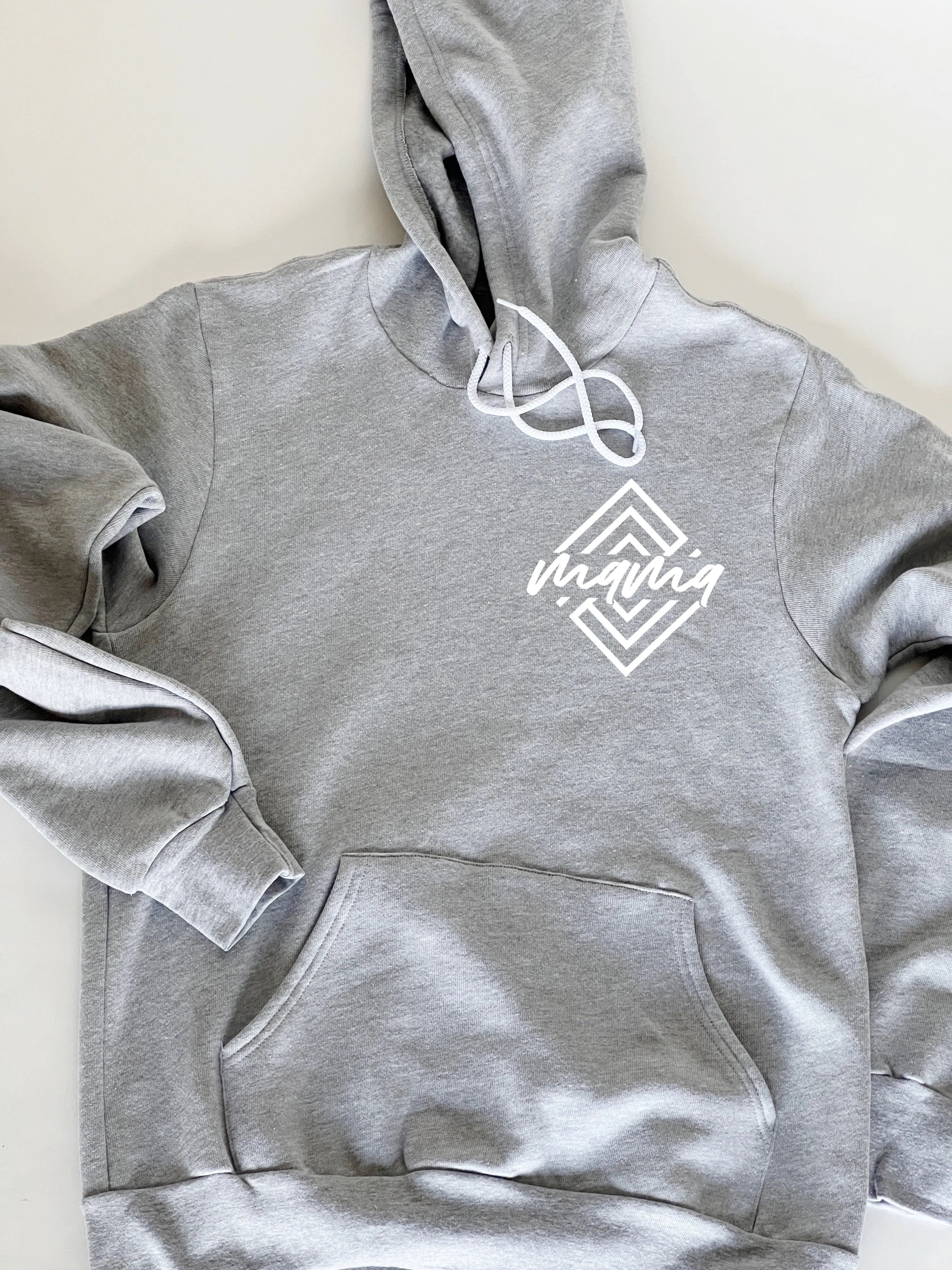 Geo Mama- Premium Fleece Hoodie (Multiple Colors )