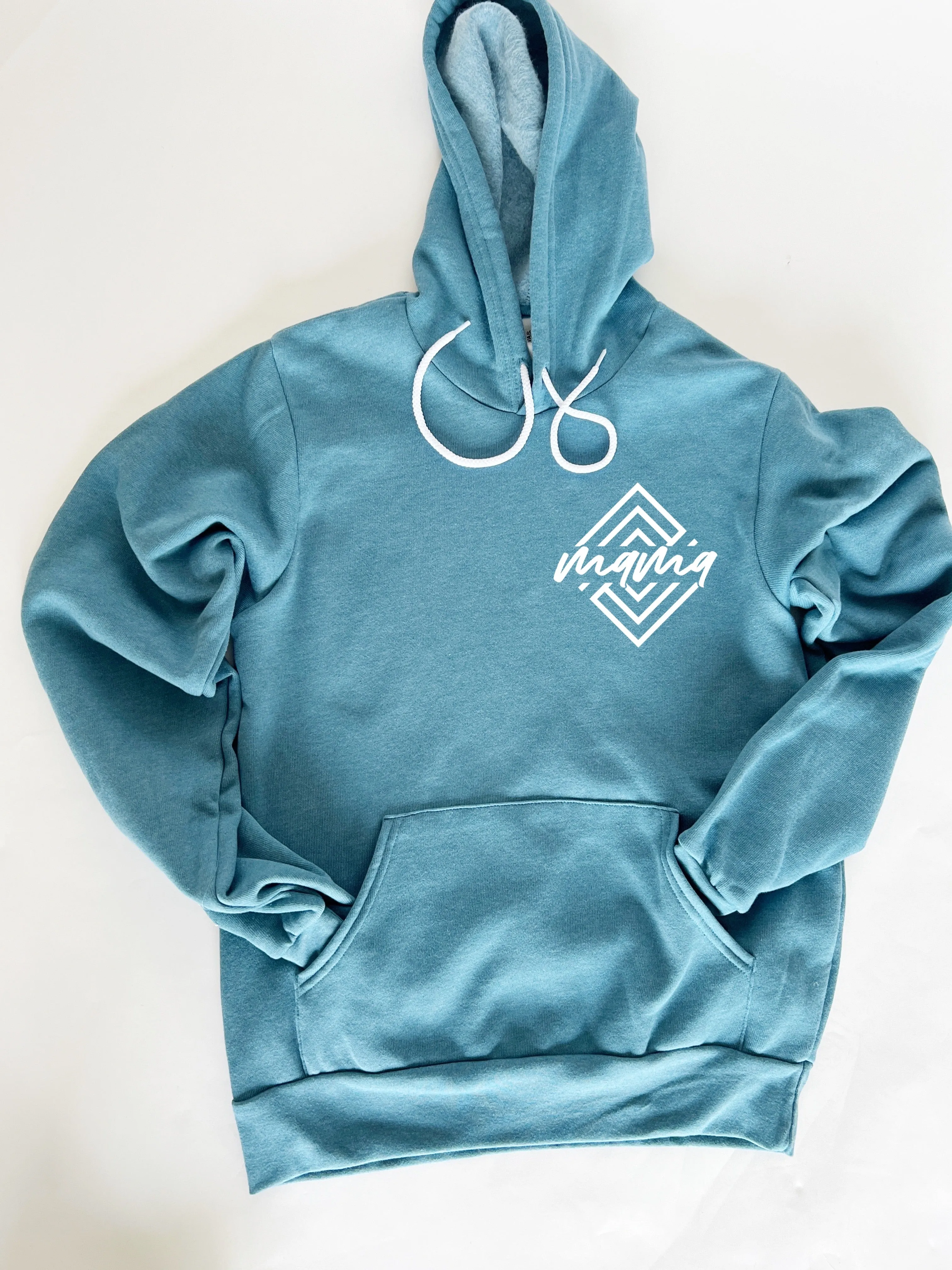 Geo Mama- Premium Fleece Hoodie (Multiple Colors )