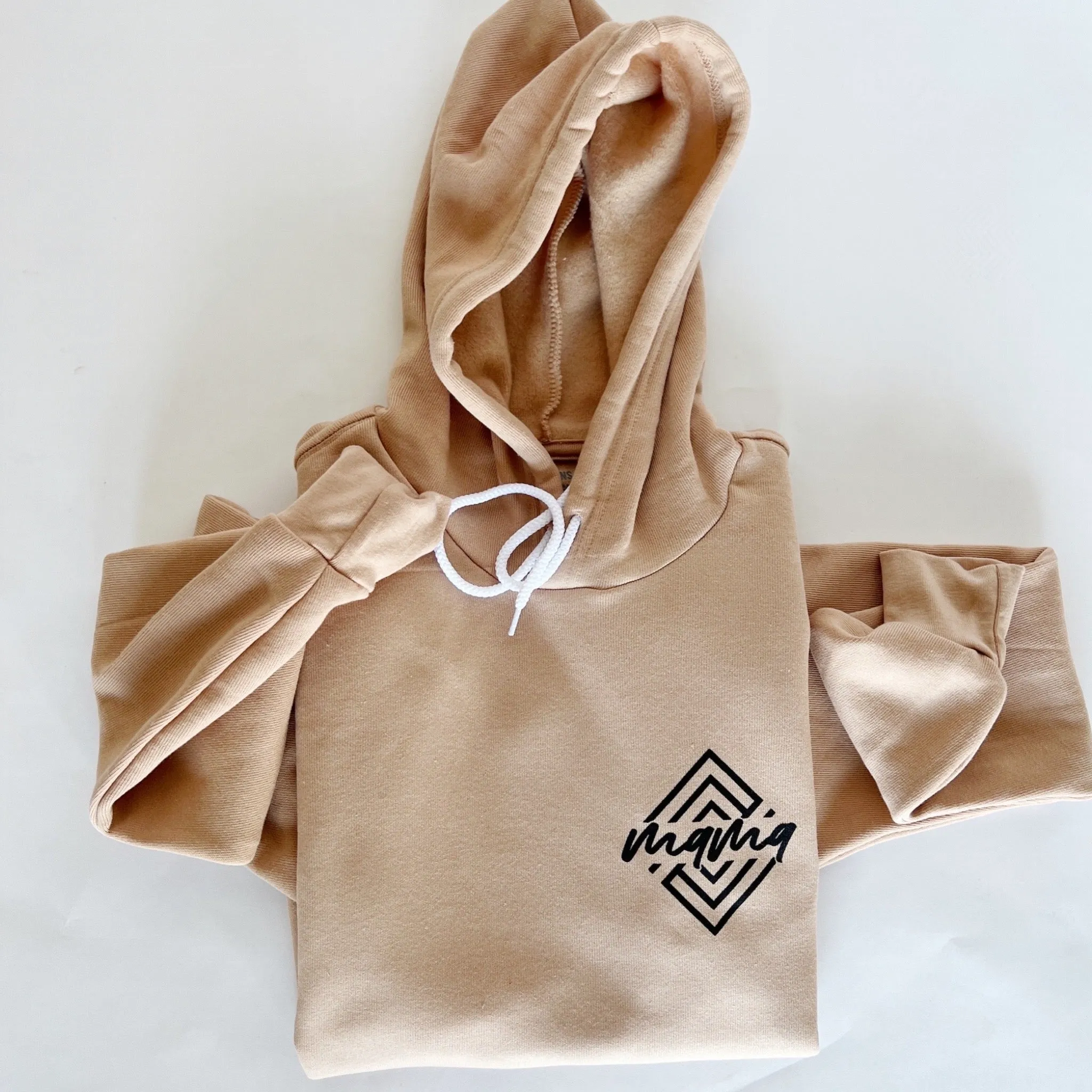 Geo Mama- Premium Fleece Hoodie (Multiple Colors )