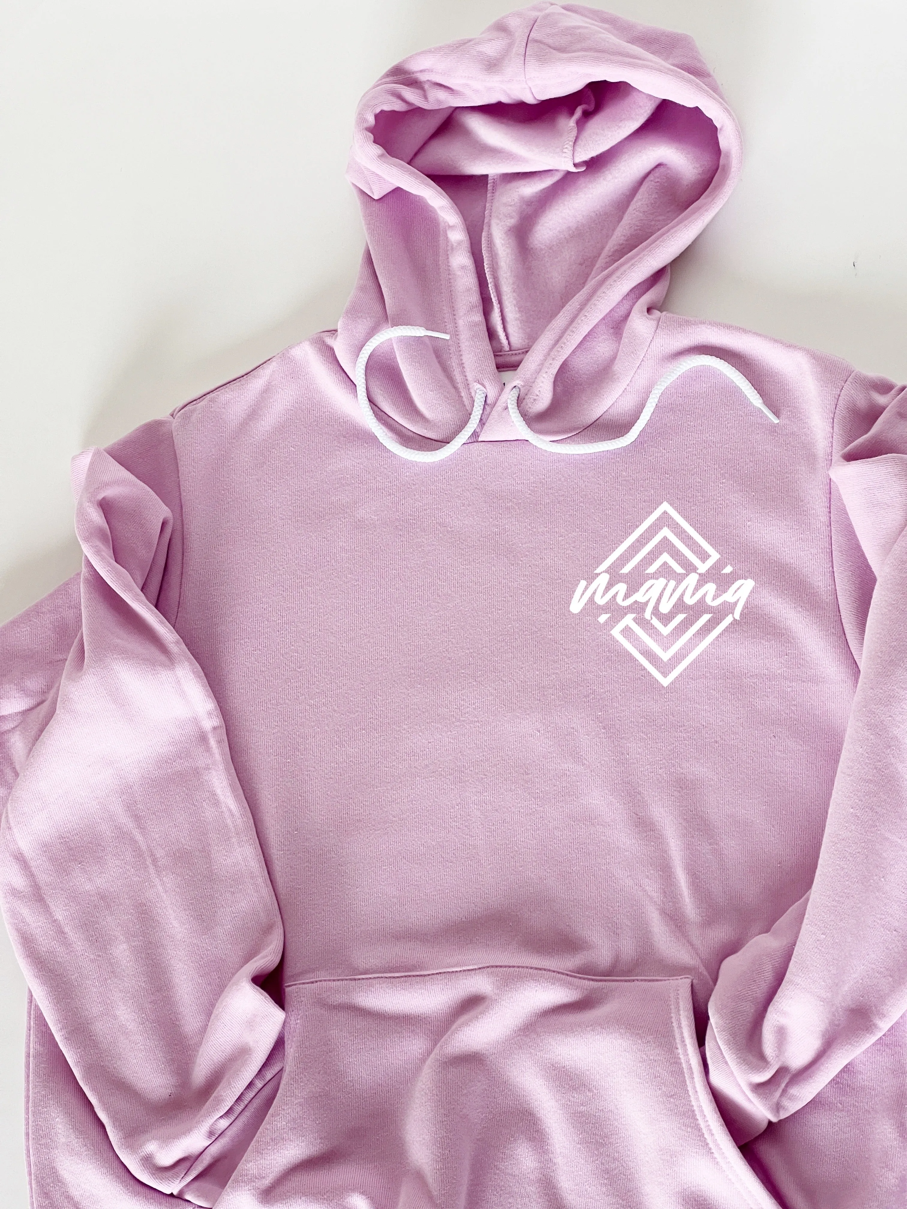 Geo Mama- Premium Fleece Hoodie (Multiple Colors )
