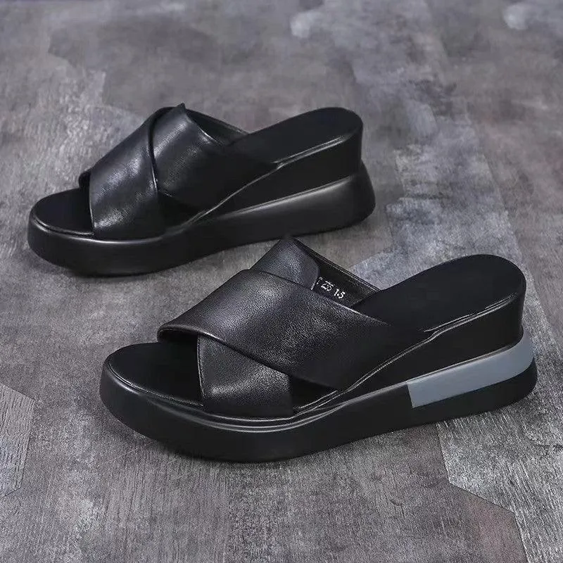 Go Walk Sandals with Platform