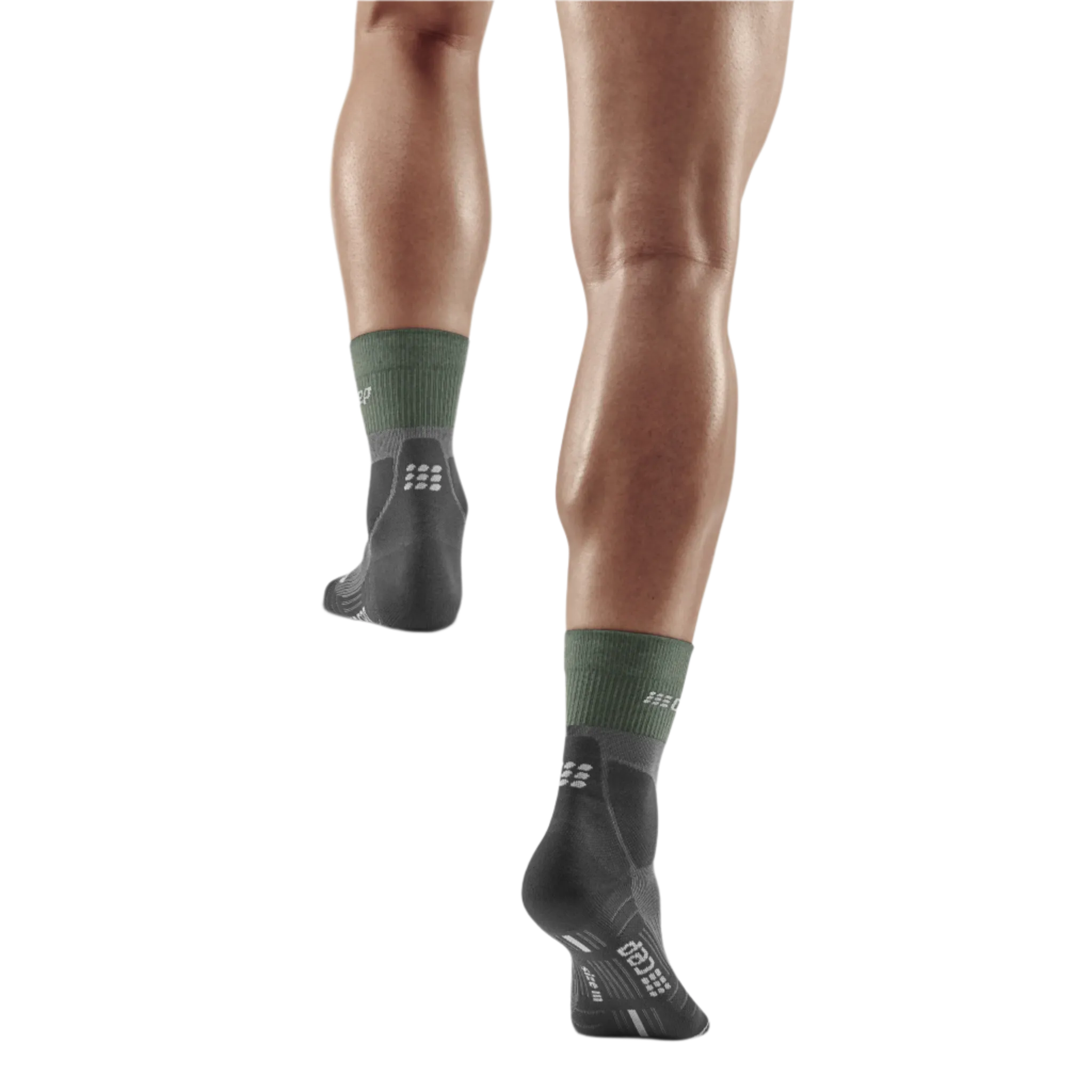 Hiking Merino Mid Cut Compression Socks, Men