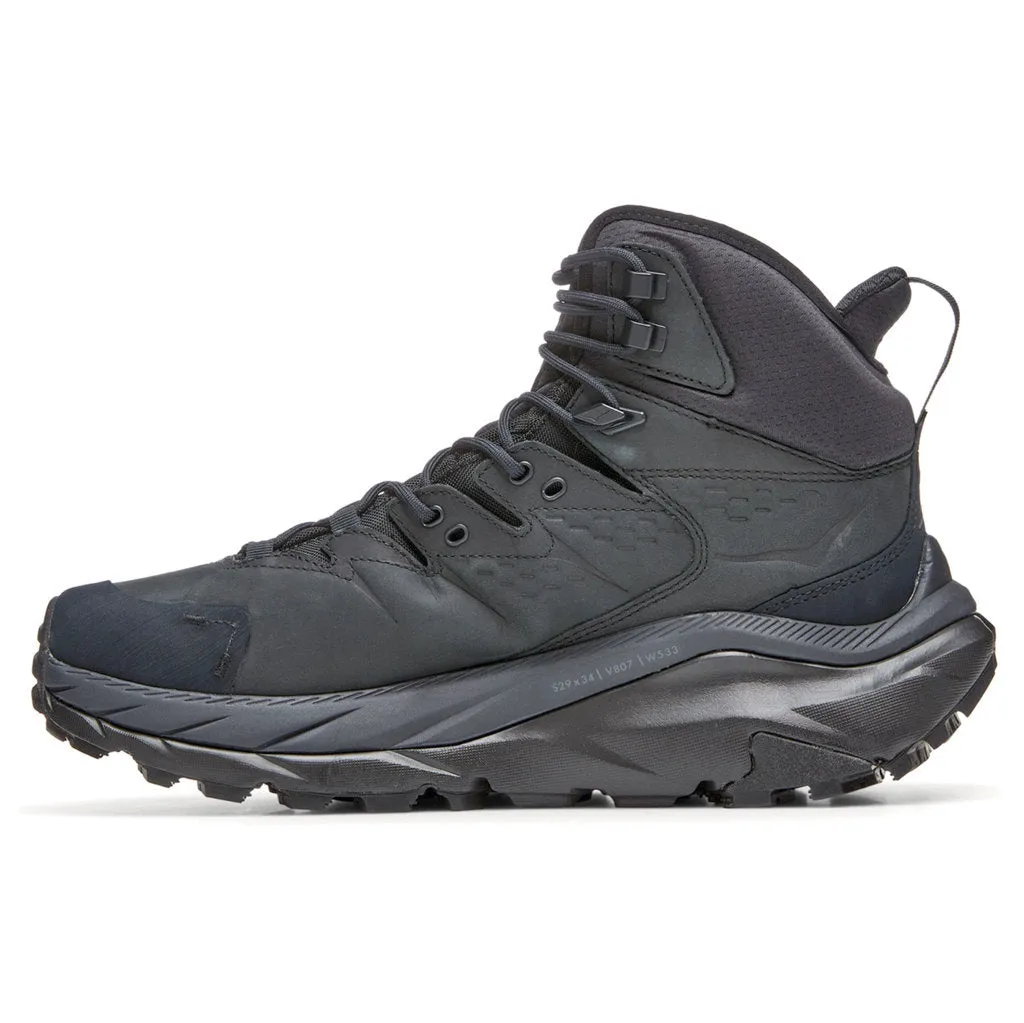Hoka Kaha 2 GTX Nubuck Leather Men's High-Top Hiking Boots