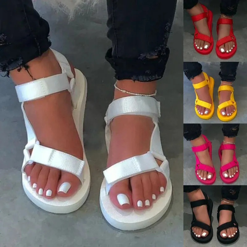 Holly – Summer Women's Buckle Strap Sandals