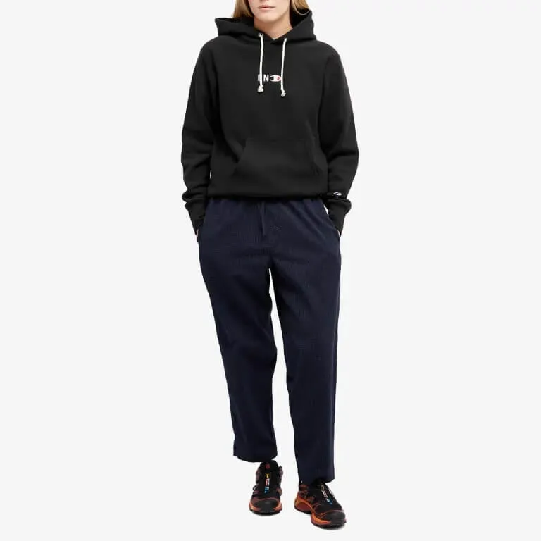 Hoodie END. x Champion Reverse Weave, black